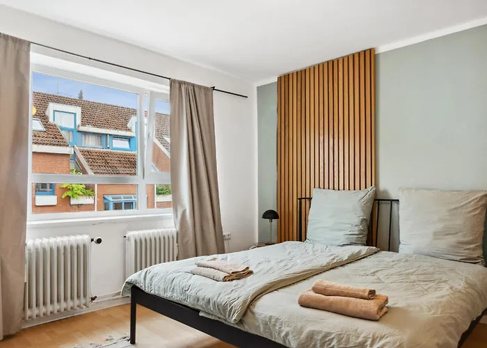 Zentrale Wohnung 3 Zimmer 24H Check In